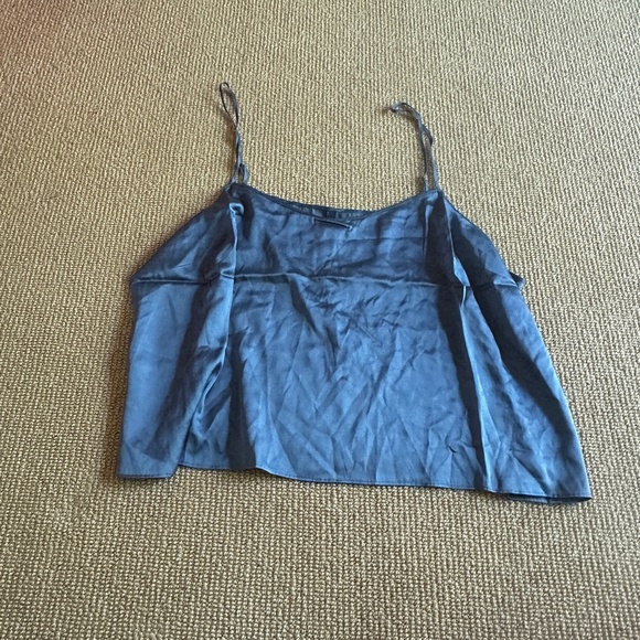 Skims Arctic Stretch Silk Crop Sleep Tank, Size 3X NWT - Picture 1 of 3